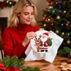 Embroidery Christmas Ornament Kits Festive Complete Craft Supplies Christmas Needlework Craft Ornament Set For Women Girls Mom