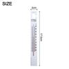 Household Refrigerator and Thermometer with Easy to Read Temperature Display for Maintaining Safe Food Storage