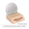 Coffee Puck Screen Espresso Filter 51mm 53.5mm 58.5mm Reusable Lower Shower Mesh For Portafilter Cafe Accessories Barista Tools