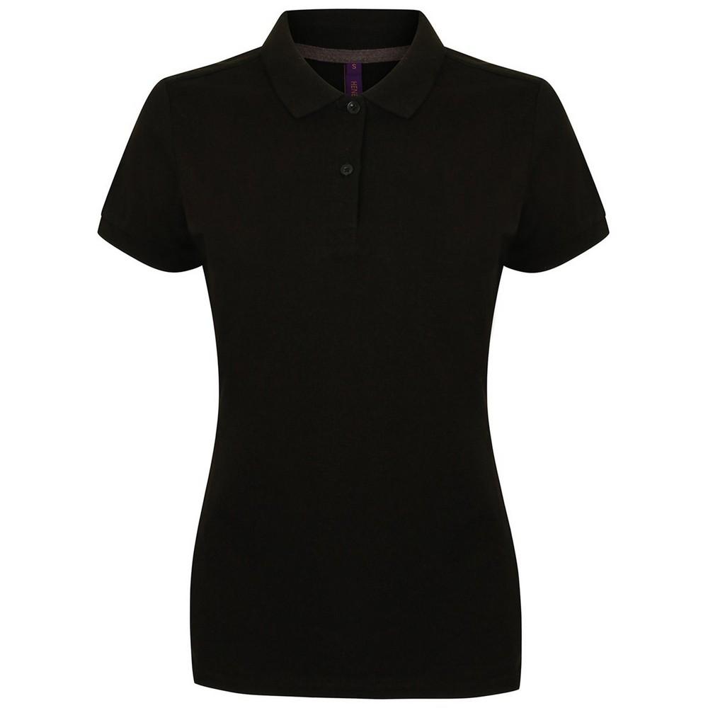 Henbury Womens/Ladies Micro Pique Polo Shirt