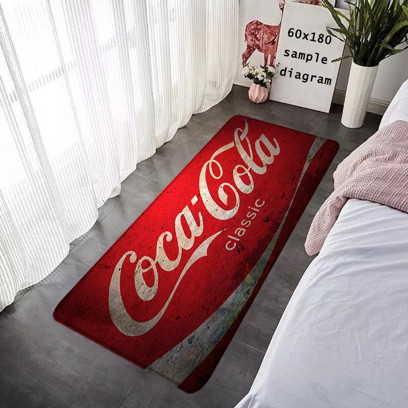 Floor Mat Non-slip Foot Rug for Entryway Cocas Hallway Carpet Colas Kitchen Water Adsorbed Rugs Fluffy Bedside Mats Home Decor