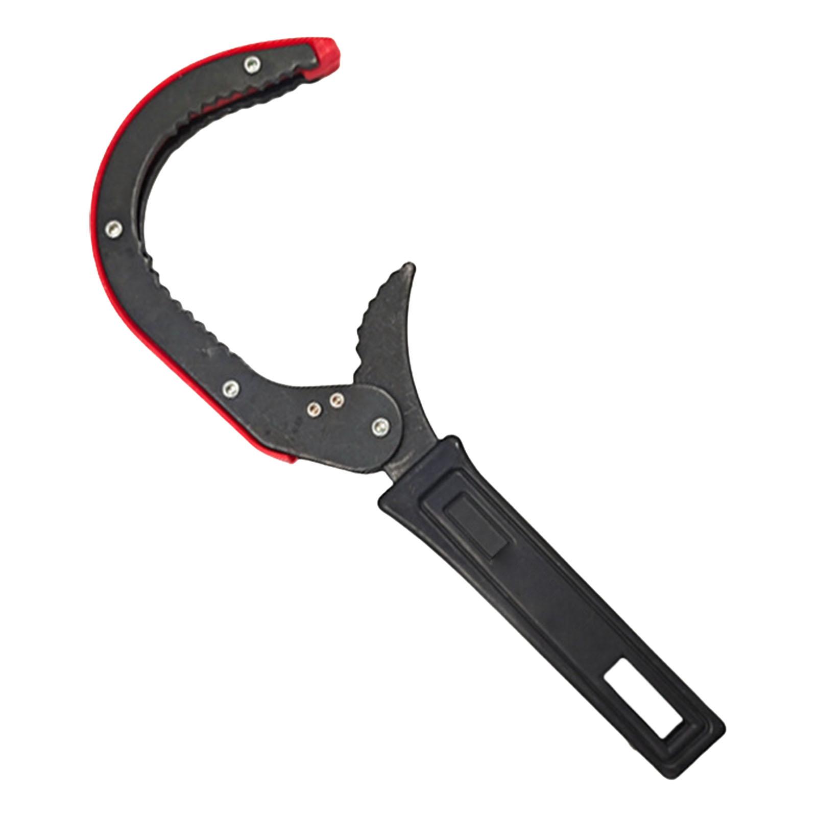 

Adjustable Oil Filter Plier Motorcycle Oil Filter Removal Wrench Serrated Jaws Motorcycle Oil Filter Wrench Ergonomic