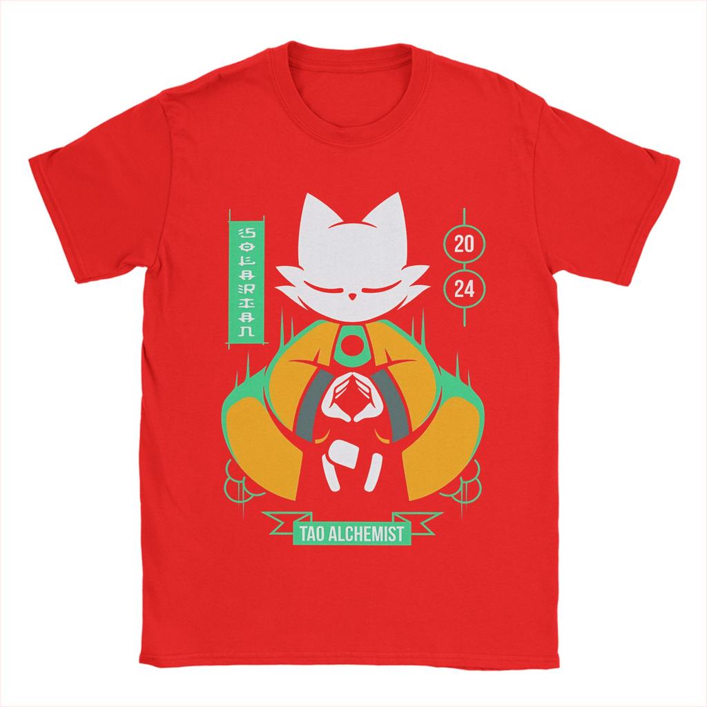 Nine Sols 9 Yi Fangshi Tao Indie Game T-Shirts für Unisex Baumwolle Freizeit-T-Shirt Rundhals-T-Shirts Kurzarm-Oberteile Geschenk