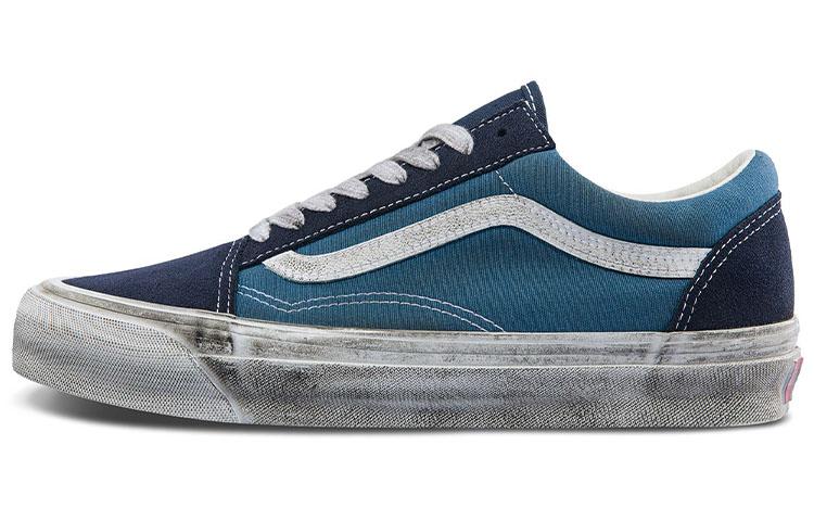 Vans Og Old Skool Lx  Stressed Navy  VN0A5FBENGJ 36