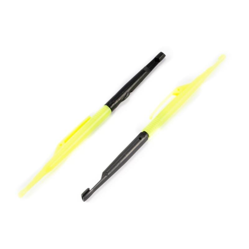 2Pcs Fly Fishing Hook Tools Portable Tying Aid & Hook Remover Unhook Extractor for Travel Fishing Freshwater Saltwater Use