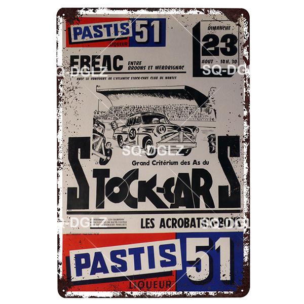 Brooklands Plaque Metal Sign Vintage Bar Decor Tin Sign Vintage Pub Bar Decor Metal Metalen Borden Racing Poster Plate