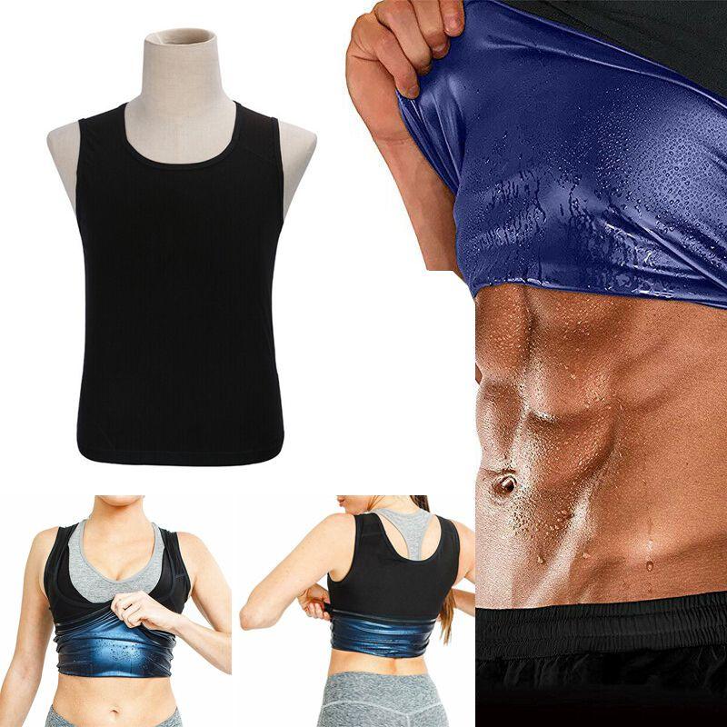 Ultra-lightweight Polymer Vest For Men And Women With Effective Sweat Slimming Design