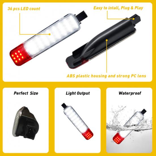 Interior Door Panel Light Courtesy For 99-06 Silverado 1500 2500/3500HD Pickup