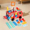 Wooden Toy Tool Set for Kids: Disassembly, Assembly, and Repair Play