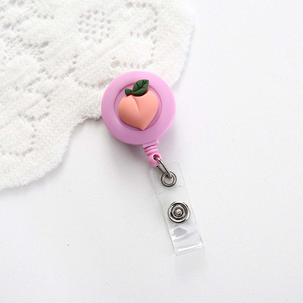 Buckle ID Name Holder Retractable Badge Reel ID Badge Holder Clip Credit Card Holder Clip