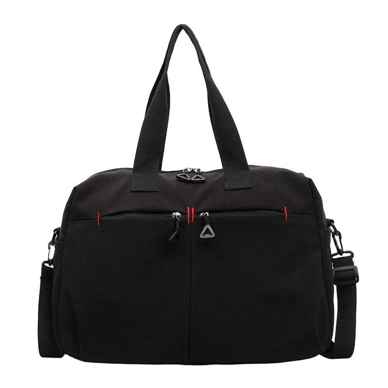Large Capacity Fitness Bag Multi-Pocket Commuter Shoulder Crossbody Bag Short Travel Duffel Bag