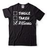 Mens Fishing Shirt Too Busy Fishing Shirt Relationship Status Fishing Tee