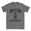 Death Row Records T-Shirt für Herren Mode 100% Baumwolle T-Shirts Rundhals Kurzarm T-Shirt Neue Ankunft Kleidung