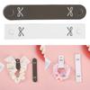 Pack of 100 Hair Rope Holder Cards DIY Butterfly Knots Cardstock Wraps Jewelry Packaging Card Bowknot Hairpin Labels