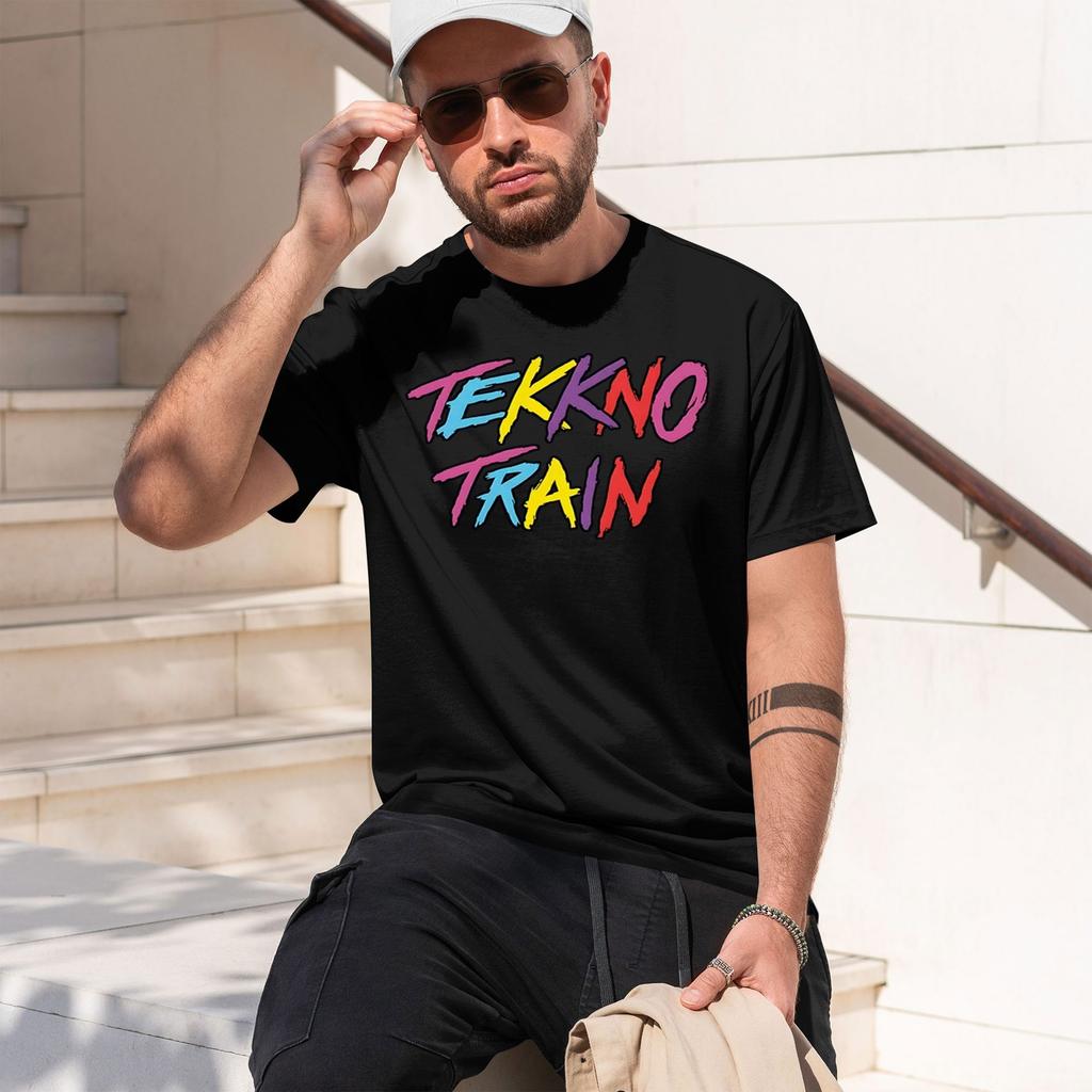 Model Tekkno Train Call T-shirts Short Sleeve Cotton Soft Tee-shirt Casual Women Men Tshirts G