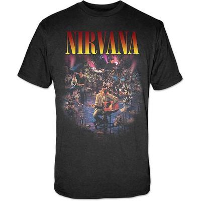 26 T-shirt Nirvana MTV Unplugged New York Officiellement sous Licence Hommes Noir Merch Rock T-shirt Unisexe