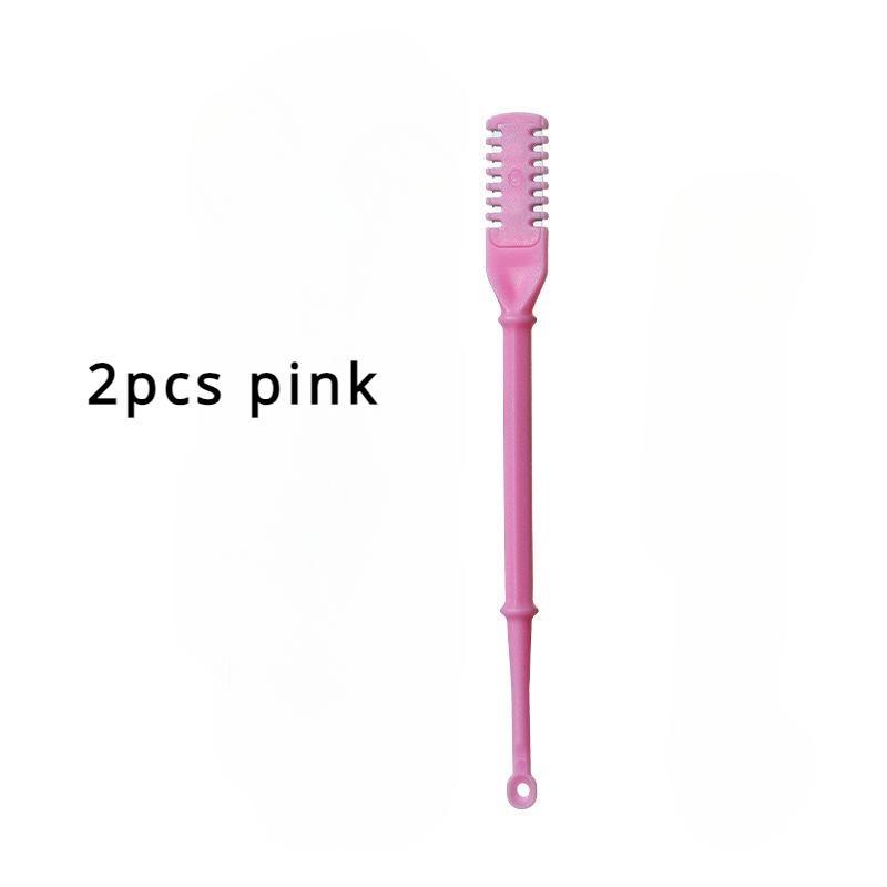 

Носовая машинка для стрижки волос, 2 шт., двусторонний нож для волос в носу, вращающийся на 360 градусов ручной триммер для волос в носу, портативный прибор для удаления волос в носу с ушным щипцом 2pcs розовый