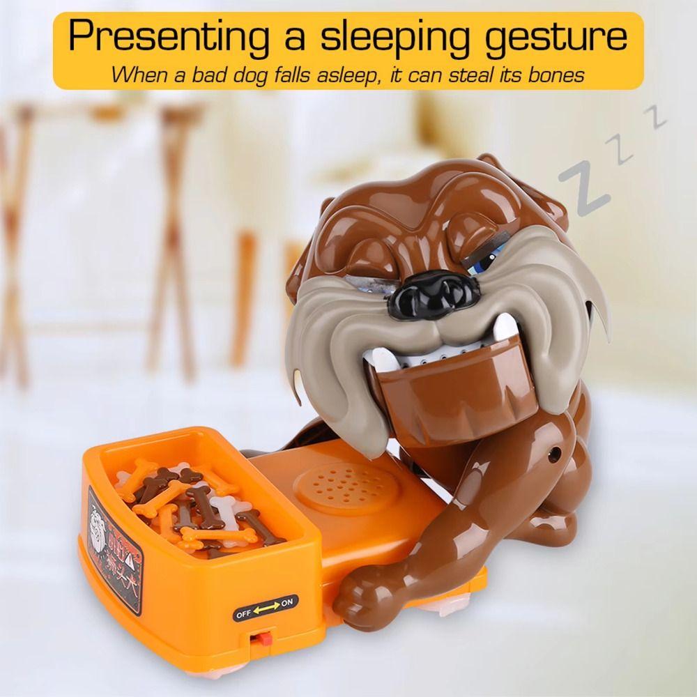 Plastics Flake Out Bad Dog Games Multifunctional Finger Bite Scary Game  Kids Toddlers