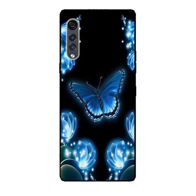 Etui do LG Velvet Czarny Zderzak Silikonowe TPU Miękkie Pokrowiec na Telefon Do LG Velvet 5G LM-G900 Etui Kreskówka Funda Do Etui LG Velvet