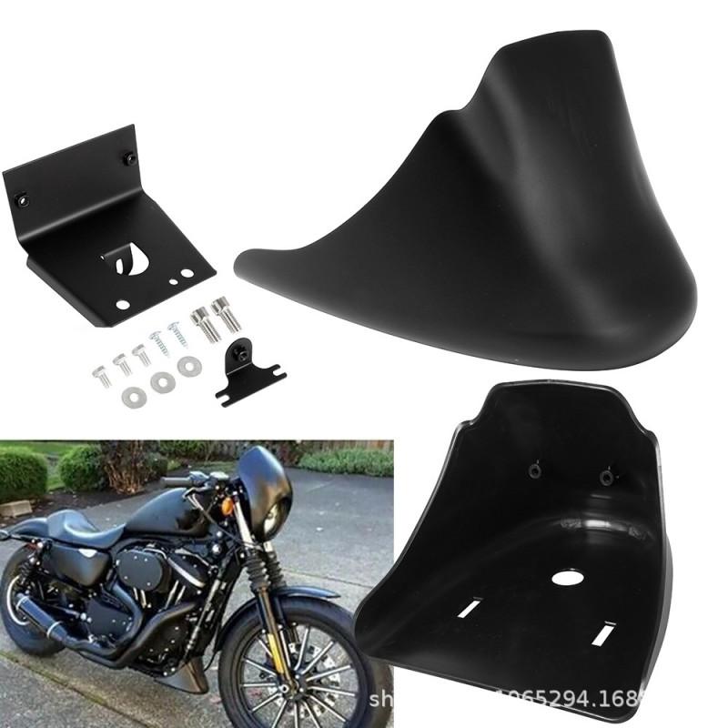 Motorcycle Lower Frame Fairing Cover ABS Engine Wind Deflector Harley XL883 Black Gloss/Matte