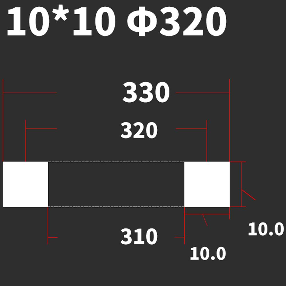 170-1220mm VMQ Silikonkautschuk 10mm Quadratische Dichtung Dichtungsstreifen Für Druck Runde Mannloch-Behälter Runde Mannloch-Tür Sanitär