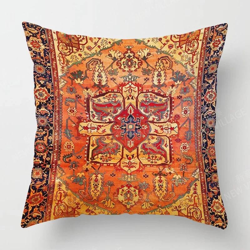Jesienny wystrój domu jesienna poszewka na poduszkę dekoracyjną do salonu sofa boho 45x45cm 45*45 50*50 60x60cm 40*40 35x35cm Maroko