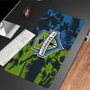 Seattle Sounders Fc Crest mouse pad, rubber base, esports desk mat, mouse pad for gamers and office use, gaming desk , easy to clean mat