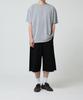 OX STUDIOS Pigment Damaged T-Shirt (Gray)