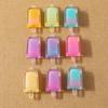 10pcs 34*15mm Resin Simulation Ice Cream Pendants Charms for Jewelry Making Necklace Earrings DIY Bracelet Accessories Supplies