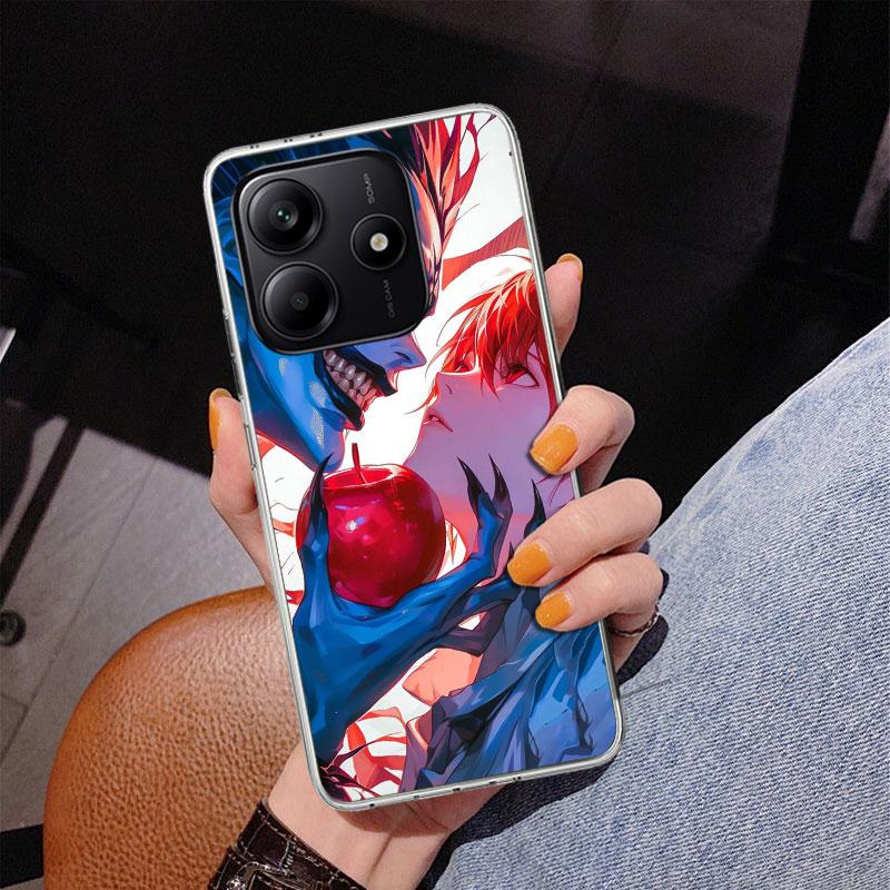 N-Note D-Death Yagami Light Phone Case For Xiaomi Redmi Note 15 14 13 12S 12 11 Pro Plus 14S 11S 11E 10 10S 11T 5G Personalized