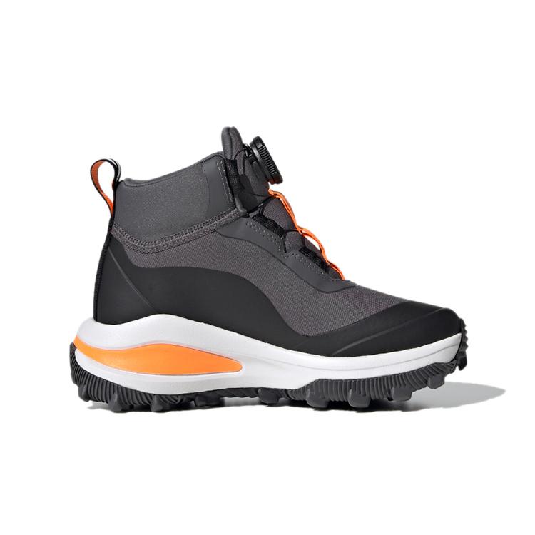 Adidas Fortarun Comfortable Boots Gray Orange Kids' FW2601