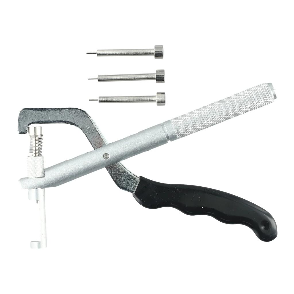 Heavy Duty Watch Band Link Pin Remover Plier, Easy Bracelet Sizing, Spare Pins , Essential Tool for Watch Repair and Maintenance