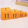 10Cm Funny Dice Hanging Pendants Creative Game Props Sponge Filling Colorful Dice Keychain Backpack Hangings Decoration Gifts