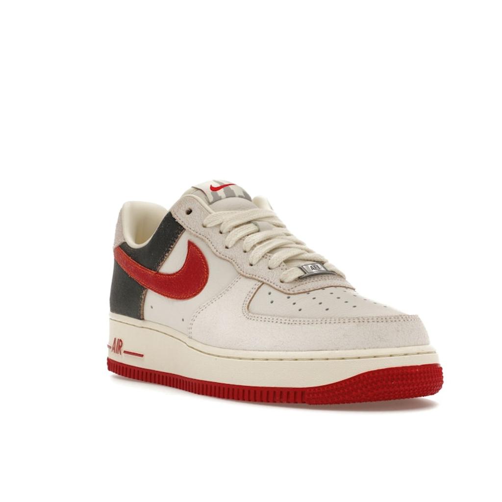 Nike Air Force 1 07 Premium Chicago Pack Herren Sneaker Weiß Summit-White Gym-Red FQ8743-121