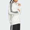 Adidas FW24 Knit Jacket 3-Stripes Retro Sports Casual Stand Collar Long Sleeve Jacket Women Jacket White JN0760