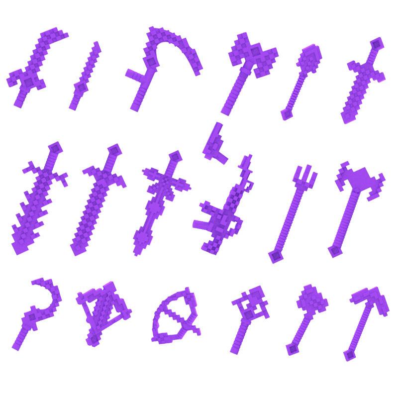 Toy, Weapon, Equipment Accessories, 8-color Mechanism, Cave Toy, 152pc