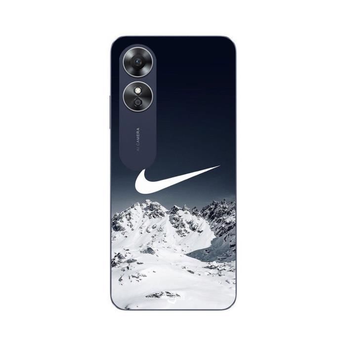 Coque Oppo A17 nike logo mountain fly Maniacase