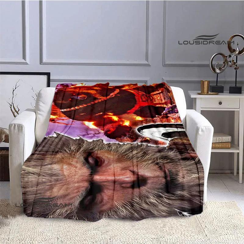 3D game Black Myth: WuKong Printed blankets Warm Flannel blankets Soft and comfortable blanket bed linings Birthday Gift