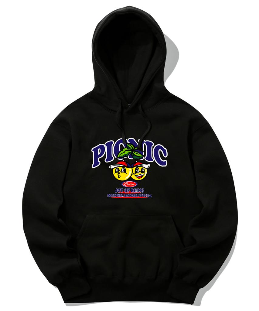 Yellow Ball Picnic Graphic Hoodie - 9 Colors (Type A)