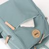 Women's Nylon Backpack with Multiple Zipper Pockets Large Capacity School Bag for Students Daily