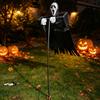 Halloween Scream Scarecrow Ghost Yard Sign Outdoor