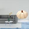 Pumpkin Sculpture Pillow Ornament Collectible Artwork Decorative Statue for Desk Sofa Bed Cabinet