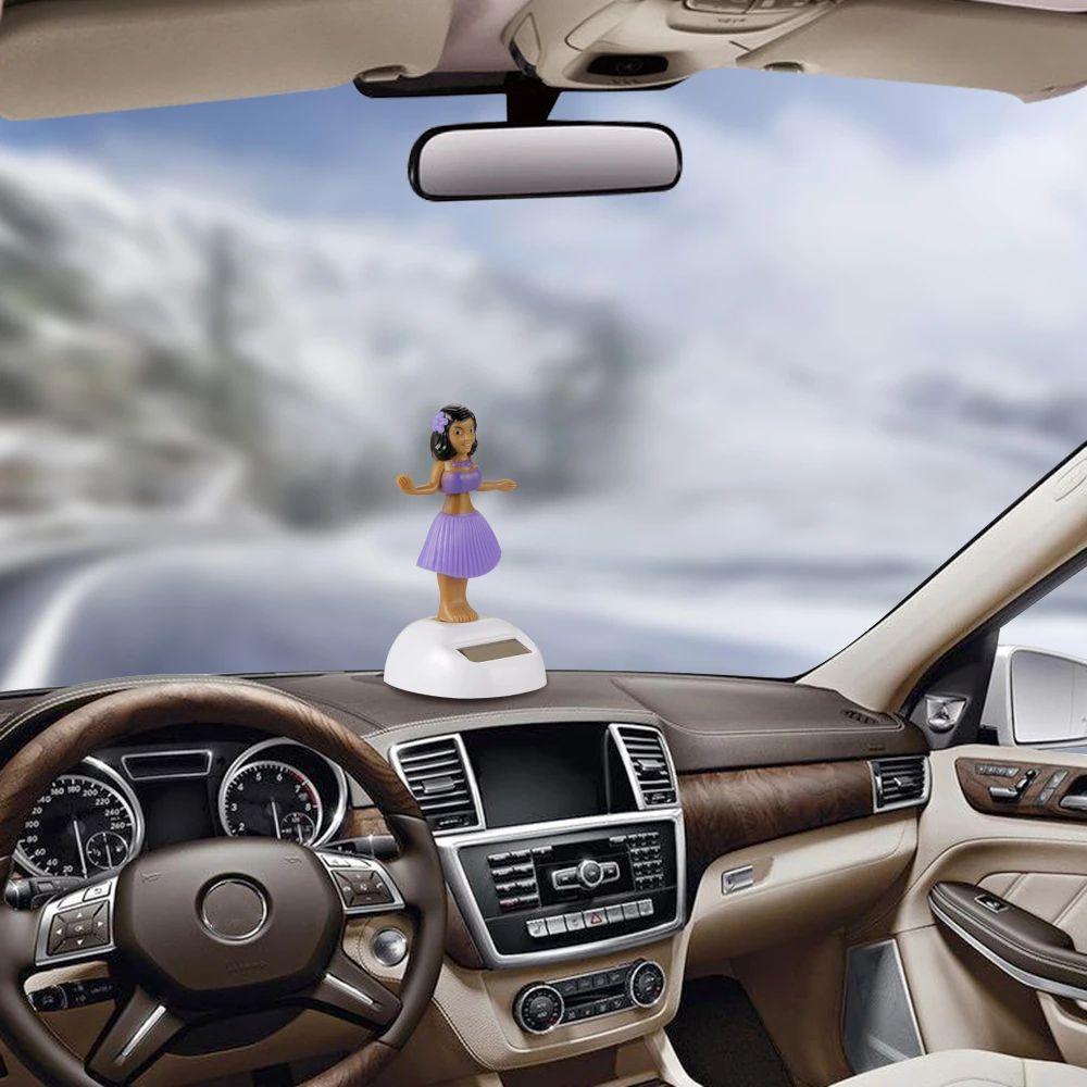 Swinging Bobble Toy Shaking Head Doll Swinging Hawaiian Girl Solar Swinging Doll Dancing Hula Girl