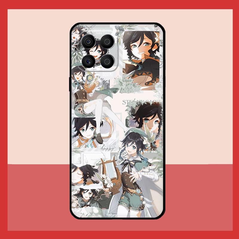 Genshin Impact Venti Case For Samsung Galaxy M52 M32 M53 M16 M11 M21 M31 M35 M12 M13 M14 M15 M36 M56 M55 M34 M54