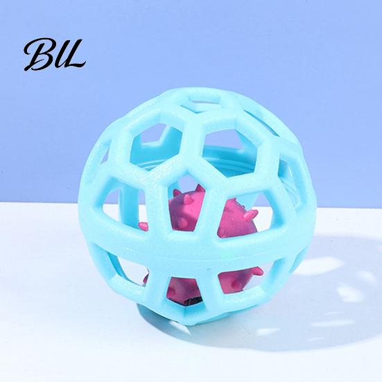 Flexible Dog Toy Toys for Interactive Training Durable Chew with Sound Hollow Design Fetch Cleans Tartar and Stimulates Play Medium Large Dogs