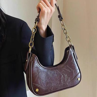 Modna Wysokiej Klasy Damska Torba na Ramię Pod Pachę Nowe Modne Damskie Torby Crossbody z PU Skóry Casualowe Stylowe Torebki dla Kobiet