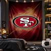 Wall Hanging Tapestry San Francisco 49ers Print Cloth for Living Room Bedroom Home Decor