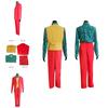 Neues Herren Joker Film Arthur Fleck 4-teiliges Anzug Set Clown Halloween Kostüm Cosplay