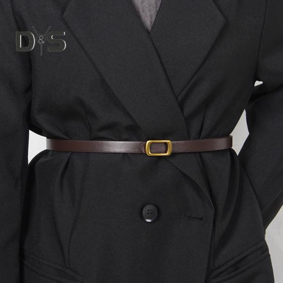 Imitation Leather Women Belt Adjustable Length Retro Style Waist Belt Decorative Jeans Belt Casual Office Parties Wear