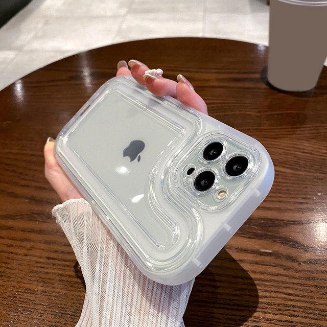 Akrryl Gjennomsiktig Telefondeksel For Iphone 14 13 12 11 Pro Max 14 Plus 14pro Kamerabeskyttelse Støtsikker Støtfanger Silikondeksel